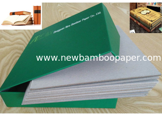 China Uncoated 2mm Grey Chipboard Book Binding Cardboard For Book Cover Material supplier